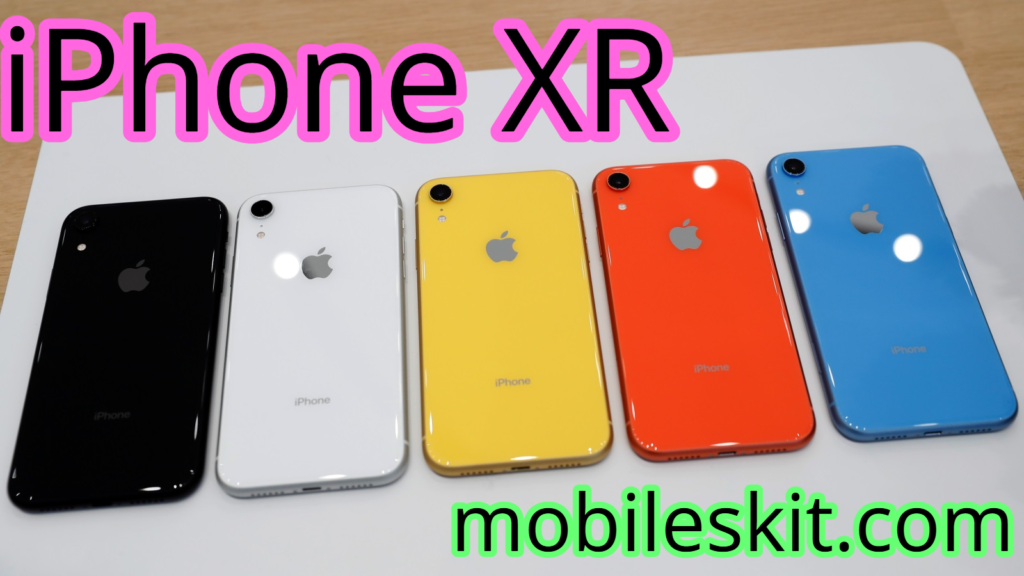 The iPhone XR features a 6.1-inch Liquid Retina display, A12 Bionic chip, Face ID, great battery life, and vibrant color options.